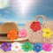 9Pcs Hawaiian Flower Hair Clips Set - Vibrant Hibiscus Flower Hair Accessories for Women